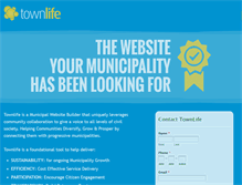 Tablet Screenshot of municipalwebsitebuilder.com